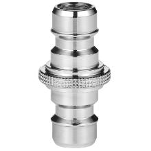 Coupling nipple Male (Q) with 1/2" internal thread for connecting two hoses product photo