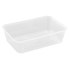 Bakke 650 ml L175 x B120 x H45 mm Nudelbakke til Mikroovn PP Transparent product photo