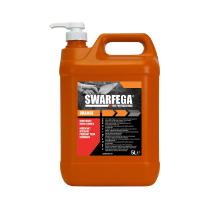 Kraftig h&aring;ndrens Swarfega Orange 5ltr med Parfume/Pumpe Gr&oslash;n til olie/fedt/snavs product photo
