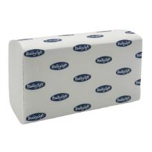 Bulkysoft Luxury Z-fold Hand Towels, 3-ply, L21.5 x W24 x D8 cm, Virgin Pulp, Wh product photo
