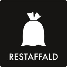 Residual Waste Pictogram 60 x 60 mm product photo