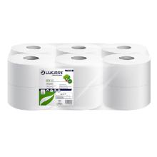 Toilet Paper Jumbo Eco 180 2-ply W8.9 cm × L180 m Ecolabel Recycled Fibre with C product photo