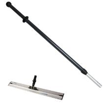 Telescopic shaft 100-170 cm rotatable rubber ball product photo