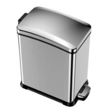Pedalspand EKO Rejoice 15 ltr St&aring;l Mat Med Soft Close L&aring;g product photo