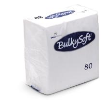 Napkin BulkySoft 33x33 cm 3-layer 1/8-fold White product photo