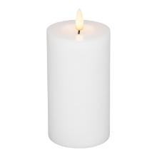 SKANDI LED Pillar Candle Battery-Operated Ø7.5 cm x 12 cm White product photo