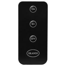 Remote control L11.5&times;W4.4&times;H1 cm for SKANDI LED light, Black product photo