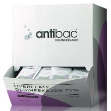 Desinfektion Serviet Kiilto Antibac Overfladedesinf. 75% 17x22cm F&oslash;devaregodk. product photo