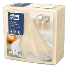 Tork LinStyle Napkin 39&times;39 cm, 1/4-fold, Cream product photo