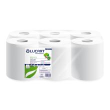 Hand Towel Roll Lucart ECO 450 &Oslash;165&times;H185mm&times;L150m 2-ply Ecolabel Center-Pull Mixe product photo