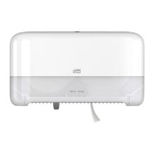Dispenser Toiletpapir Tork T7 Mid-Size uden Hylse Hvid til 2 rl product photo