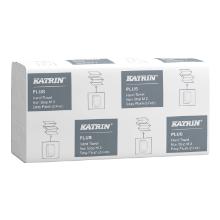 H&aring;ndkl&aelig;deark Katrin Plus Easy Flush Z-Fold 2-lag L25.5xB20.3xD8.5cm Nyfiber Hvid product photo