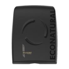 Dispenser Towel Lucart Econatural L32 x W15.5 x H40.4 cm Plastic Black product photo