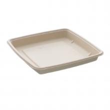Sk&aring;l firkantet  230x230x30 mm 1000 ml bagasse U/PFAS Natur product photo