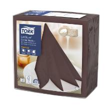Serviet Tork Premium LinStyle 39x39cm 1/4-fold Kakao Brun product photo