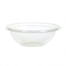Plastic bowl, square 600 ml, L180 x W180 x H50 mm, PET, clear &ndash; Lid 121713 product photo