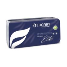 Toiletpapir Lucart Strong ELITE L30mxB12xH9.5cm 3-lag Nyfiber Hvid product photo