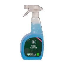 Sanitetsreng&oslash;ring Alkalisk Green Sani Fix 750ml Svanem&aelig;rket m. Spray u. Parfume product photo