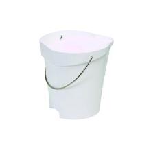 Spand Vikan Hygiejne 12 ltr Hvid Reng&oslash;ring/f&oslash;devarekontakt product photo