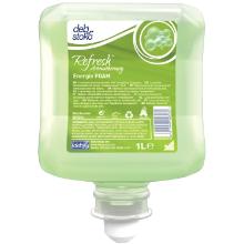 Foam soap Refresh Energie FOAM with Colour/Perfume for Dispenser 1 ltr Green product photo
