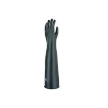 Glove Emperor 43 cm Size L Latex Black product photo