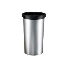 Waste container Iris 50 ltr &Oslash;38x73 cm Round Plastic Metal finish product photo
