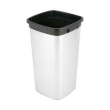 Waste container Iris 60 ltr 39x39x70 cm Square Plastic Metal finish product photo