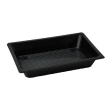 Sushi tray 215x147x35 mm 350 my RPET Black Medium product photo