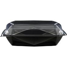 Multiboks Octaview 225x225x80 mm med l&aring;g APET Sort product photo