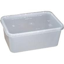 Plastic tray 1000 ml 120x175x70 mm Clear Noodle tray for Microwave with Lid product photo