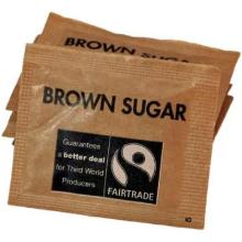 R&oslash;rsukker Sachets 2.5 gr Fairtrade Brun product photo