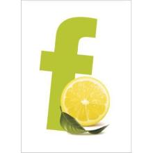 Wet wipe with Lemon 71x51 mm product photo