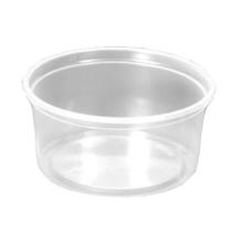 Salad bowl Delipack &Oslash;101mm 250ml Round PP Semitransparent product photo