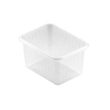 Salad bowl Fix Pack 750 ml 146x110x83 mm Square PP Clear product photo