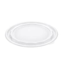 Plastic lid Diamond &Oslash;189 mm Flat RPET Ready for bowl &oslash;188 mm product photo