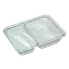 Tray 2-compartment K-2171-2B 215/315 ml 171x127x38 mm APET Clear product photo