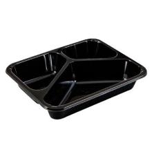 Bakke 3-rum 2227-3F 200/285/520 ml 227x178x43 mm CPET Sort product photo