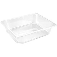 Tray 1/2 GN 2325-1B 5100 ml 325x265x80 mm APET Clear product photo
