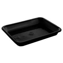 Tray 1-compartment 2227-1T 900 ml 227x178x29 mm CPET Black product photo
