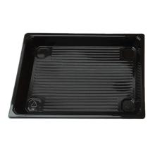 Sushi tray 241x175x28 mm RPET Black product photo