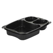 Bakke Bistro 3-rum 254x174x42 mm PP Sort product photo