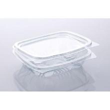Plastic cup New Leaf 250 ml 146x130x34 mm Hinged lid APET Clear product photo