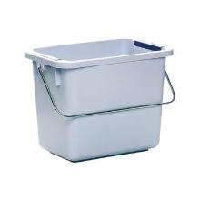Bucket fixtures Vileda 6 ltr with 2x4 color clips product photo