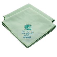 Microfibre cloth Pure Cleaning 40x40cm Swan-labelled green for glass/LCD screens product photo