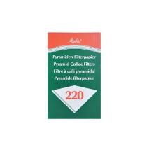 Pyramidefilter nr. 220 hvid product photo