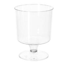 Wine glass PS 17 cl On a fixed base Clear product photo