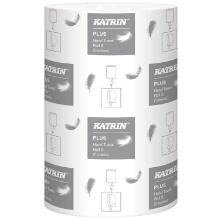 H&aring;ndkl&aelig;derulle Katrin Plus S 2-lag &Oslash;13xB20.5cmxL60m U/Hylse Nyfiber Hvid product photo