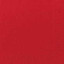 Napkin Duni 24x24 cm 3-layer Red product photo