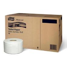 Toilet paper Tork Advanced T2 Jumbo Mini 1-ply &Oslash;18.8 cm 240 m product photo