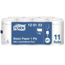 Towel roll Tork Basic M1 mini 1-ply 120 m without sleeve product photo